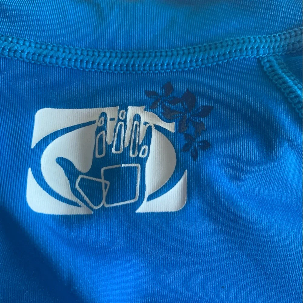 Body Glove Rashguard Short Sleeve Blue Kids‎ 8 Preloved